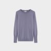 Best Basic Crew Sweater Ls-Denim Blue Tops