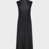 Online Two Tone Layering Dress-Black/Grey Sets