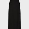 Hot Knitted Straight Skirt-Black Sets