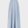 New Pleated Skirt 37"-Light Blue Skirts