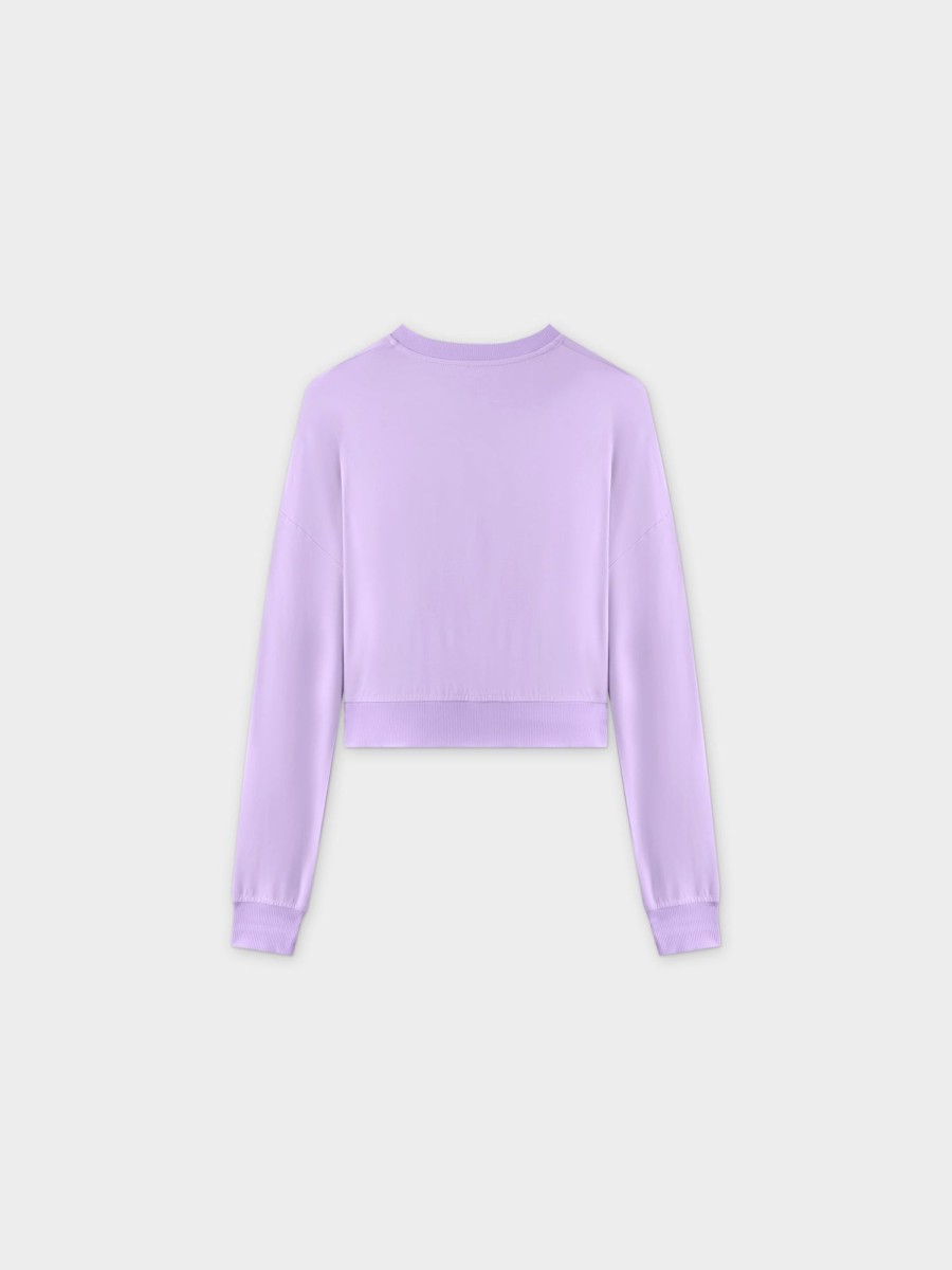 Best Cropped Tee-Lavender Tees