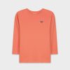 New Teen Basic Tee-Peach Teen Tops