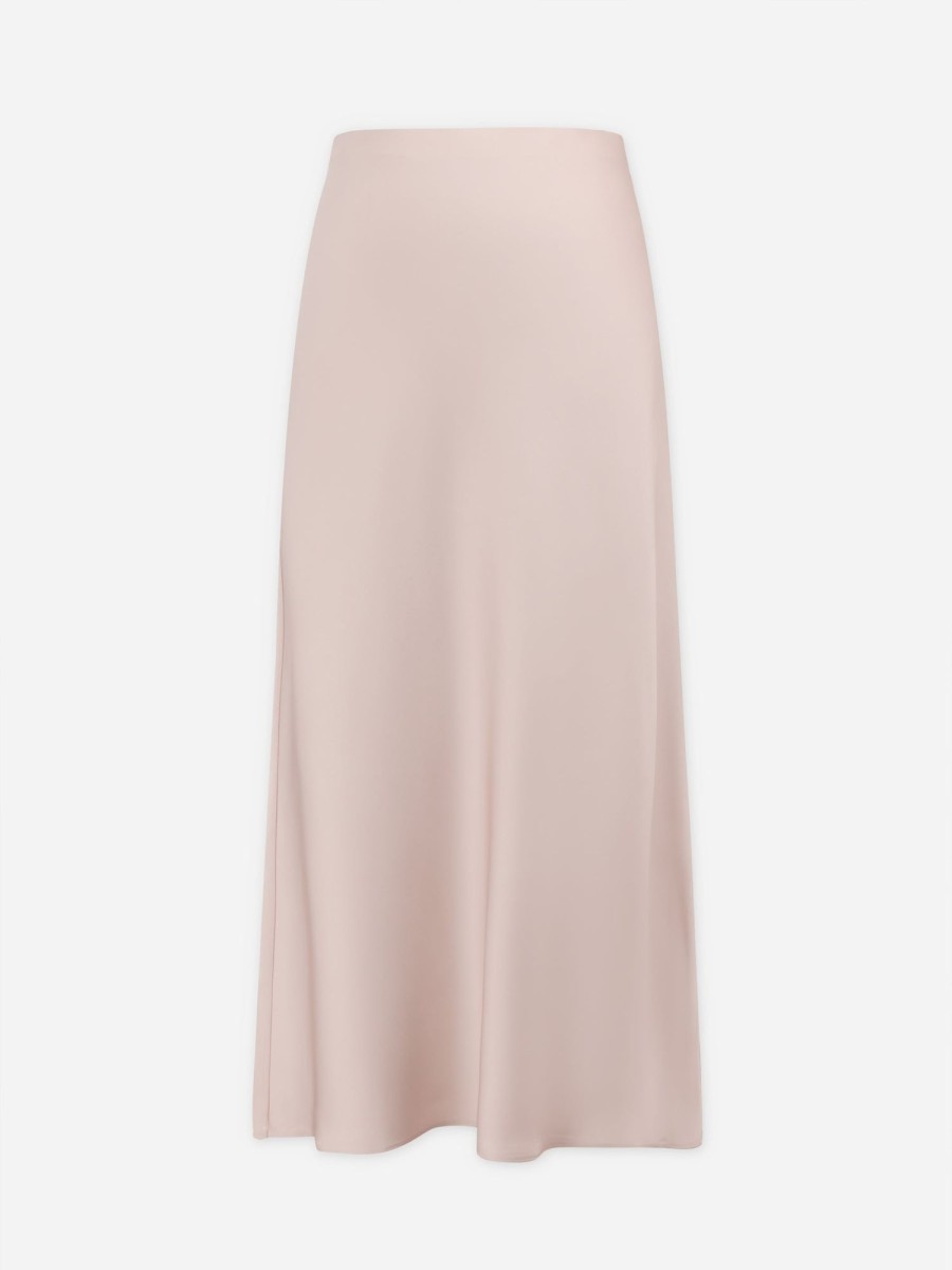 Best Satin Slip Skirt-Bone Skirts