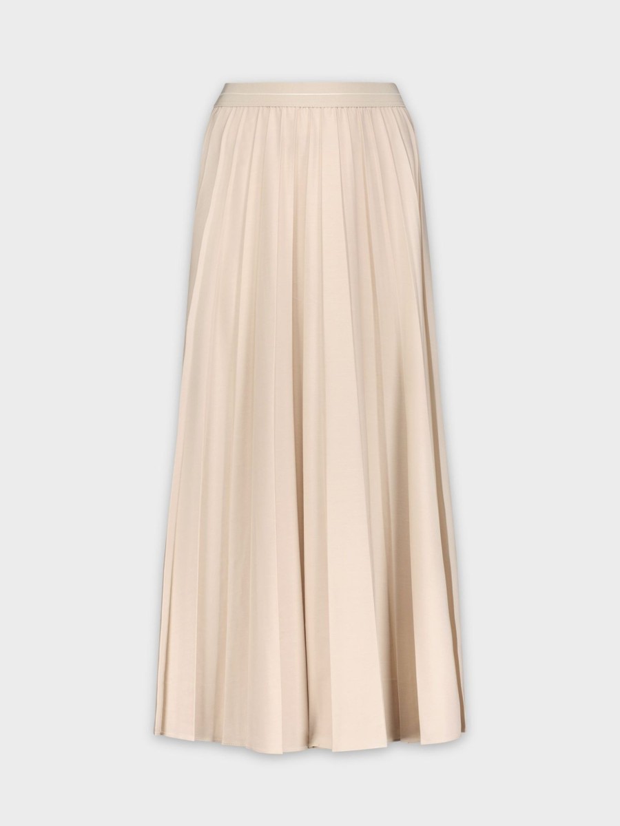 Wholesale Pleated Skirt 37"-Light Tan Skirts