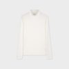 Online Ribbed Jersey Turtleneck-White Tops