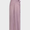 Best Satin Wrap Skirt-Lavender Sets