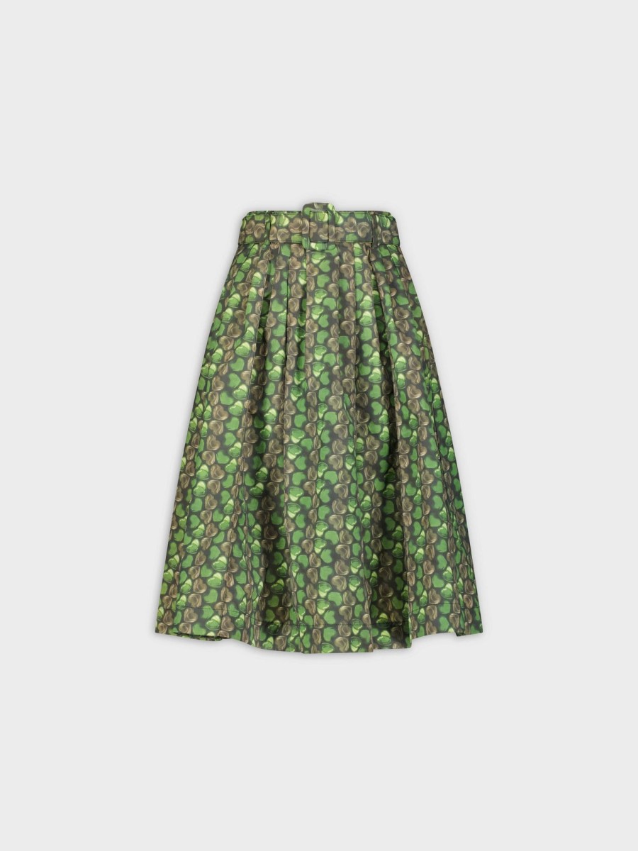 Best Belted Skirt-Green Heart Teen Sets