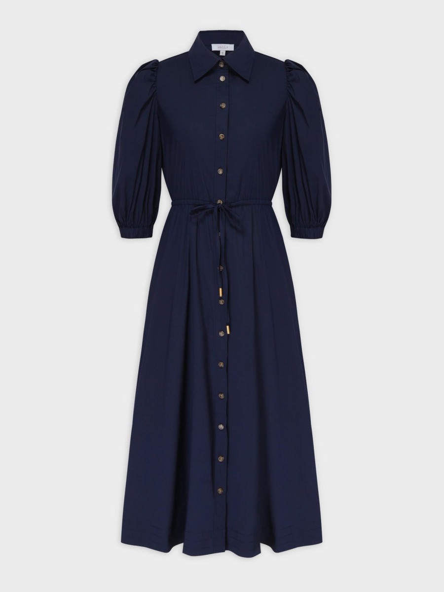 Best Polo Puff Dress-Navy Dresses