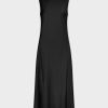 Best Satin Slip Dress-Black Dresses