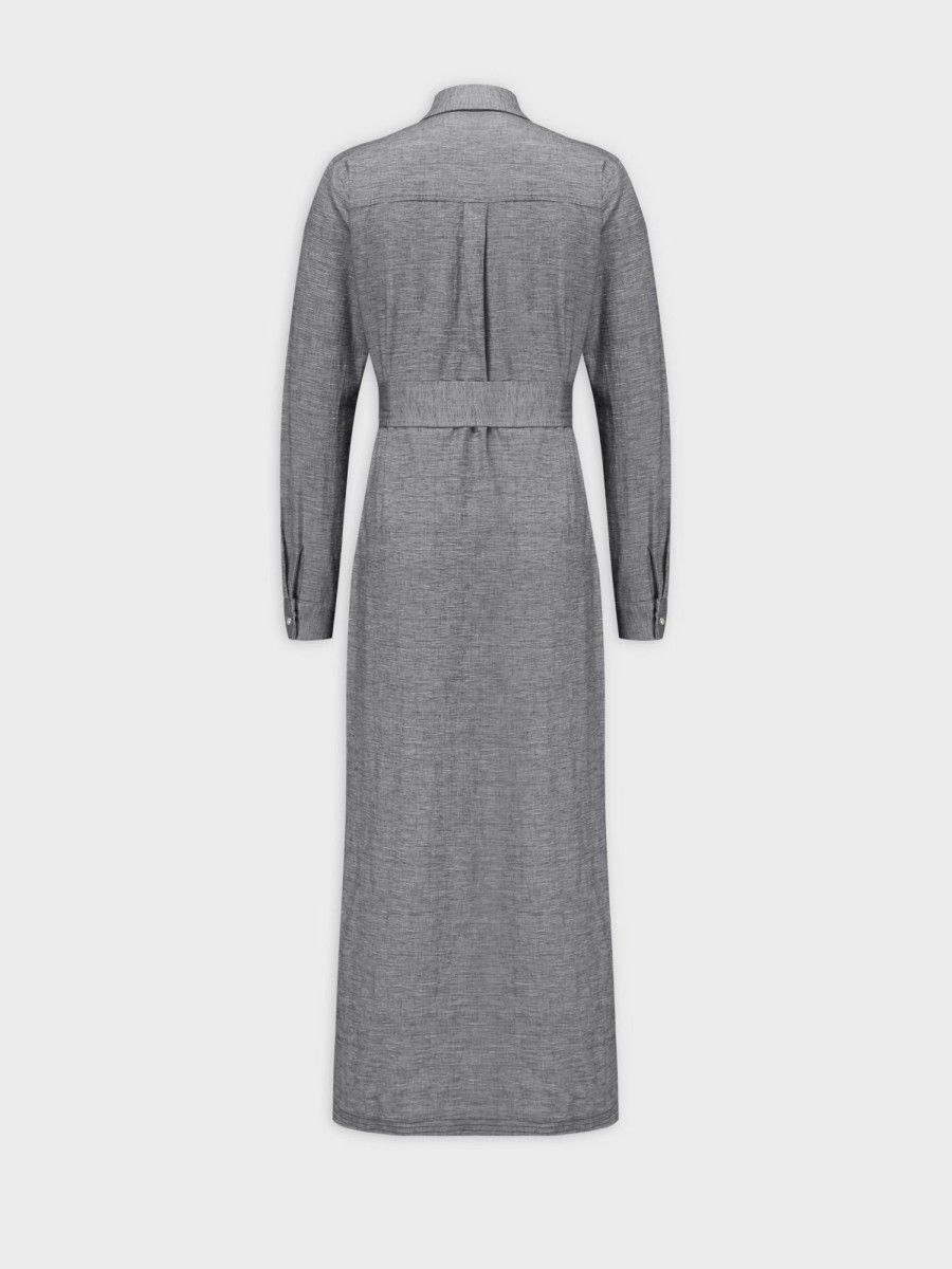 Hot The Monday Dress-Linen Dresses