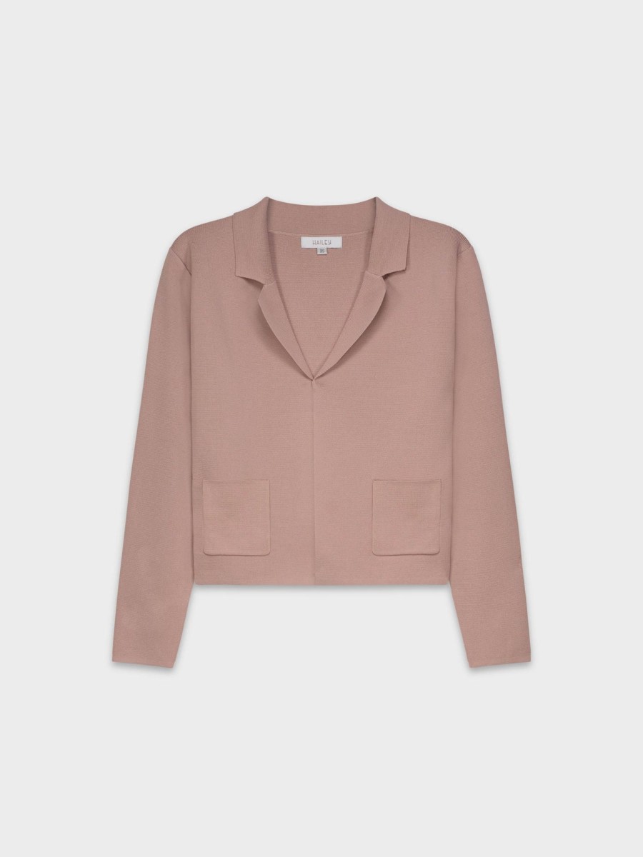 Best Lightweight Blazer-Mauve Tops