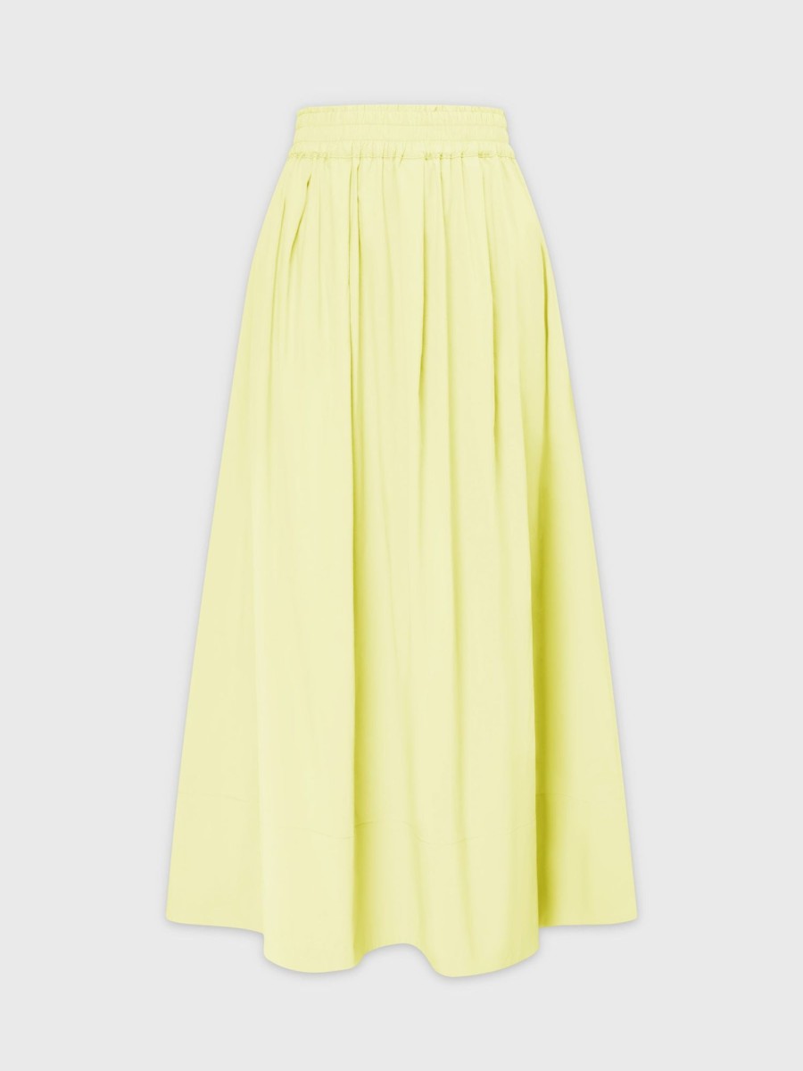 Best Gathered Waist Skirt-Lemon Sorbet Skirts