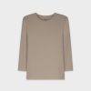 New Classic Tee 3Q-Light Taupe Tees