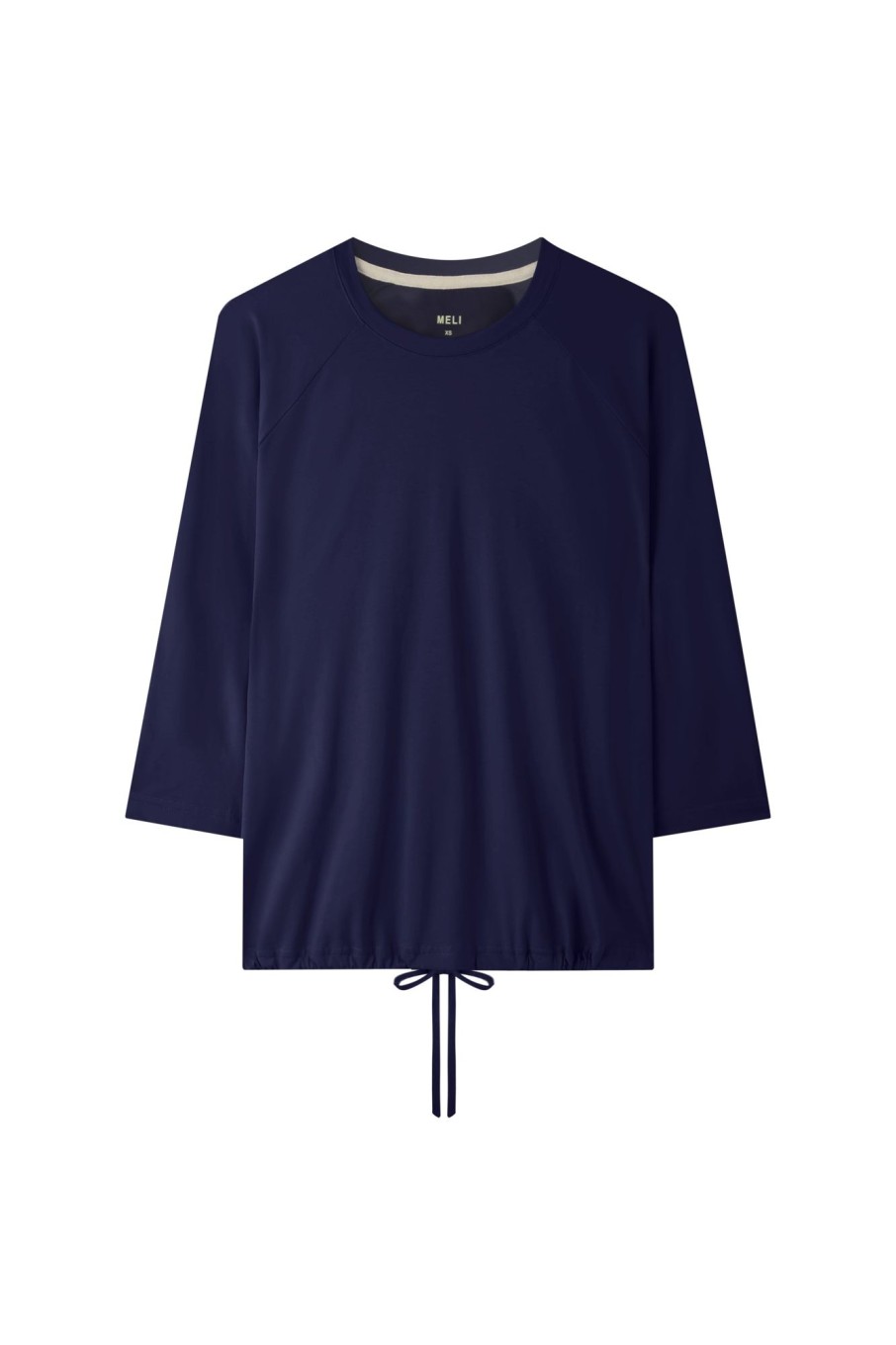 Wholesale Drawstring Tee-Navy Tees