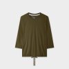 Wholesale Drawstring Tee-Olive Tees