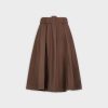 Wholesale Belted Skirt-Brown Teen Skirts