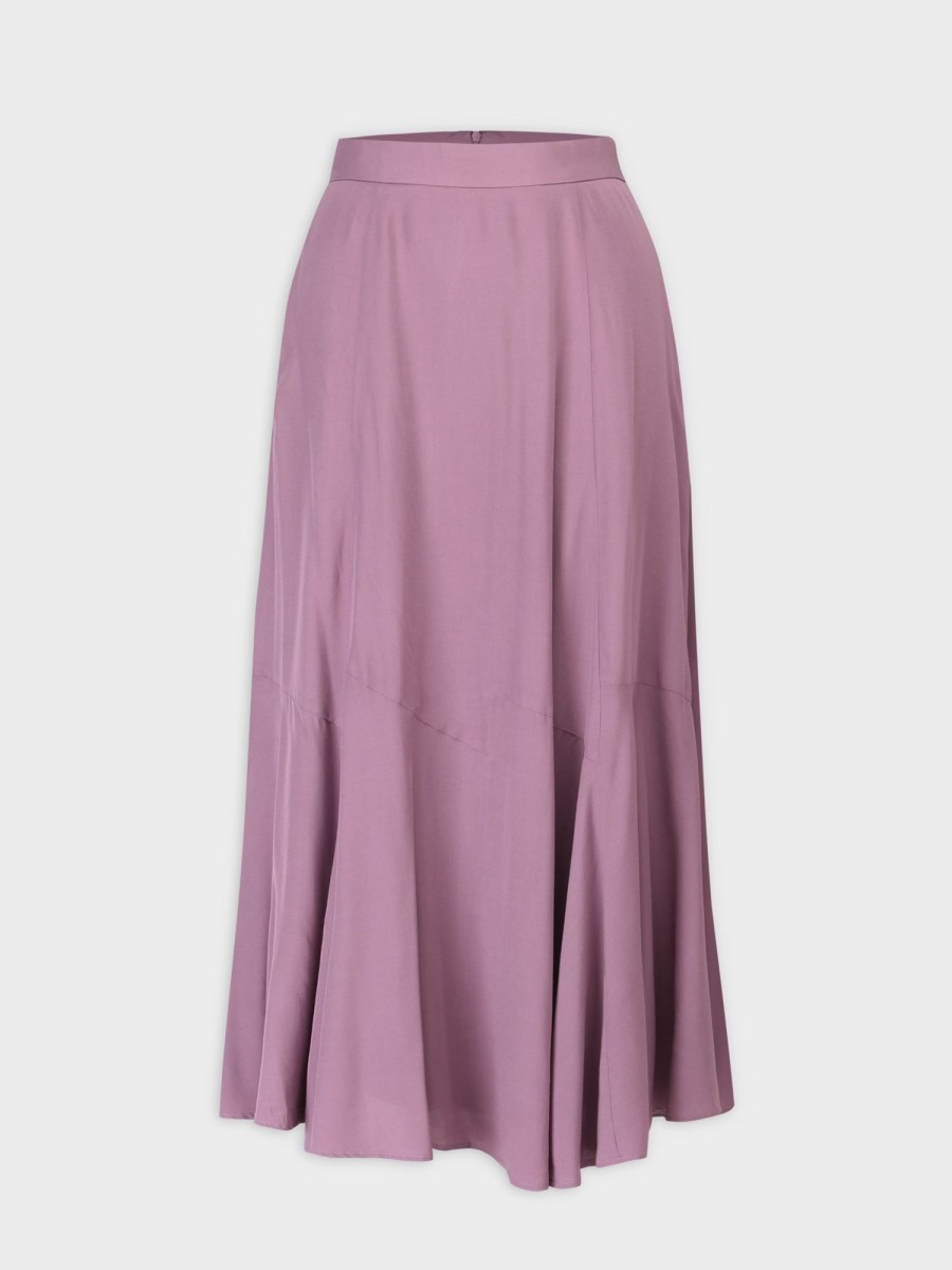 Best Trumpet Flare Skirt-Lilac Skirts