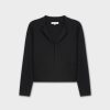 New Lightweight Blazer-Black Tops