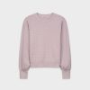 Clearance Octagon Design Sweater-Lilac Tops