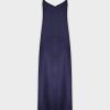 Clearance V Neck Jumper-Navy Dresses