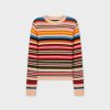 Wholesale Striped Sweater-Colorful Teen Tops