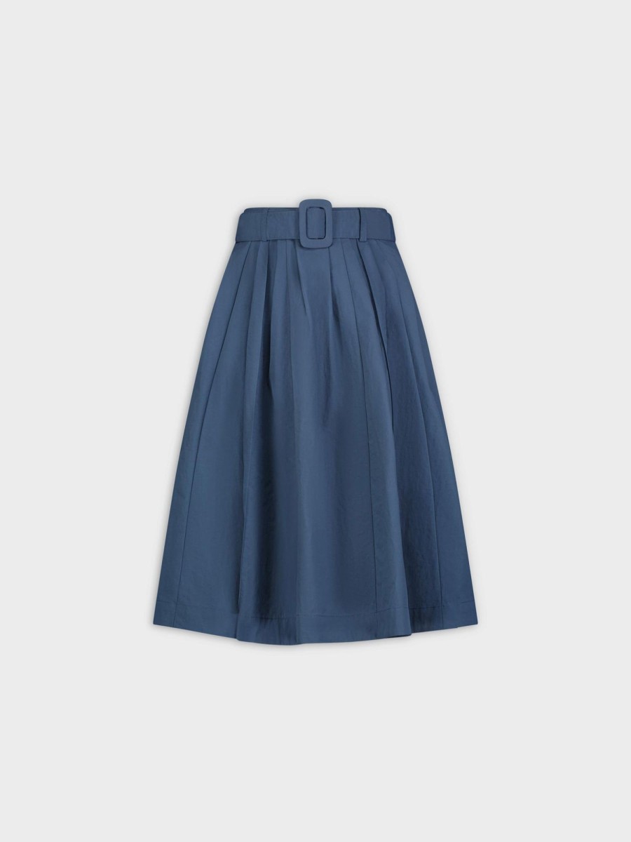 Best Belted Skirt-Blue Teen Sets