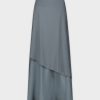 Online Double Layer Skirt-Blue Skirts