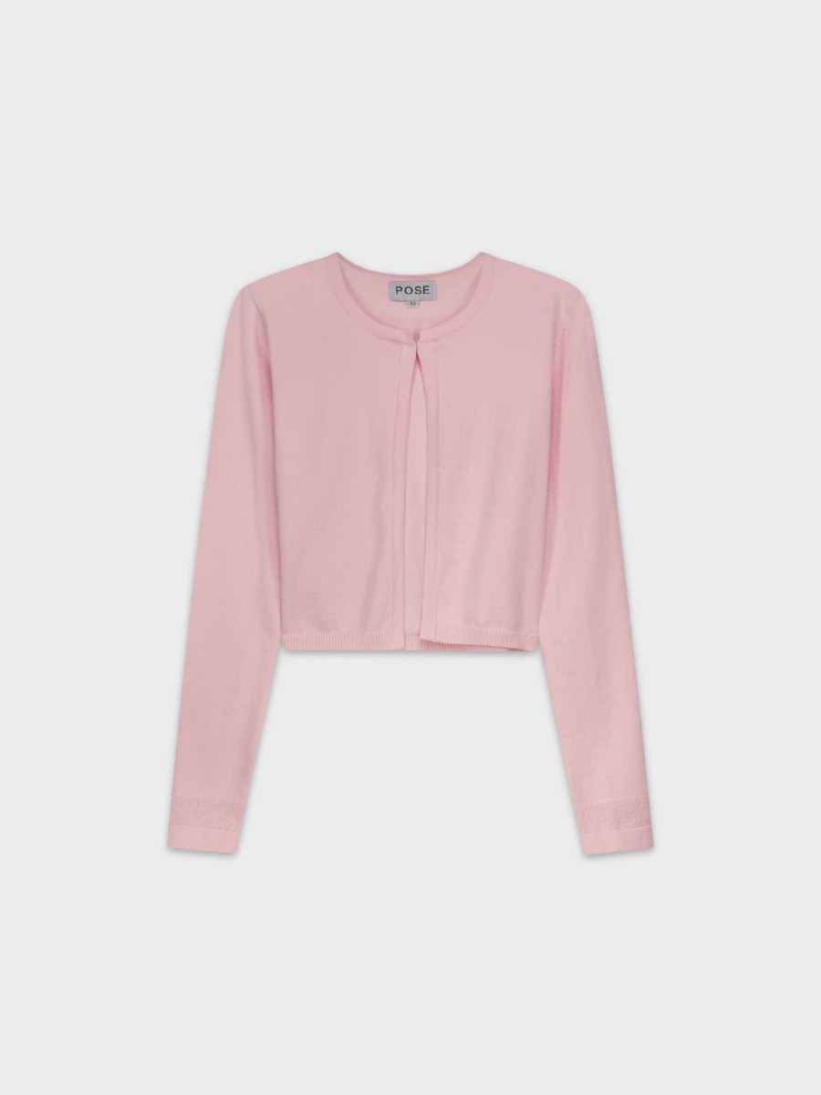 Online Flat Shrug-Pink Tops