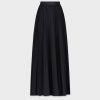 Online Pleated Skirt 37"-Navy Skirts