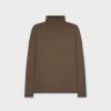 Best Swing Turtleneck-Brown Tops