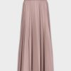 Wholesale Pleated Skirt 37"-Light Taupe Skirts