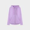 Wholesale Zip Up Hoodie-Lavender Tees