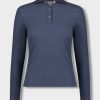 Best Ribbed Collar T-Shirt-Blue Tees