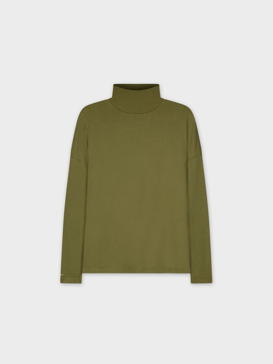 Clearance Swing Turtleneck-Olive Sets