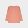 Hot Basic High V Tee 3Q-Peach Tees