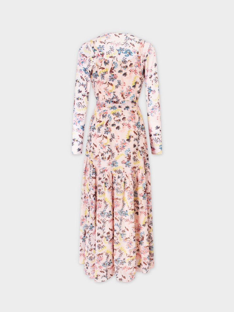 New Mix Floral Jumper-Floral Dresses