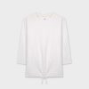 Clearance Drawstring Tee-White Tees