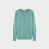 Online Basic Crew Sweater Ls-Seafoam Tops