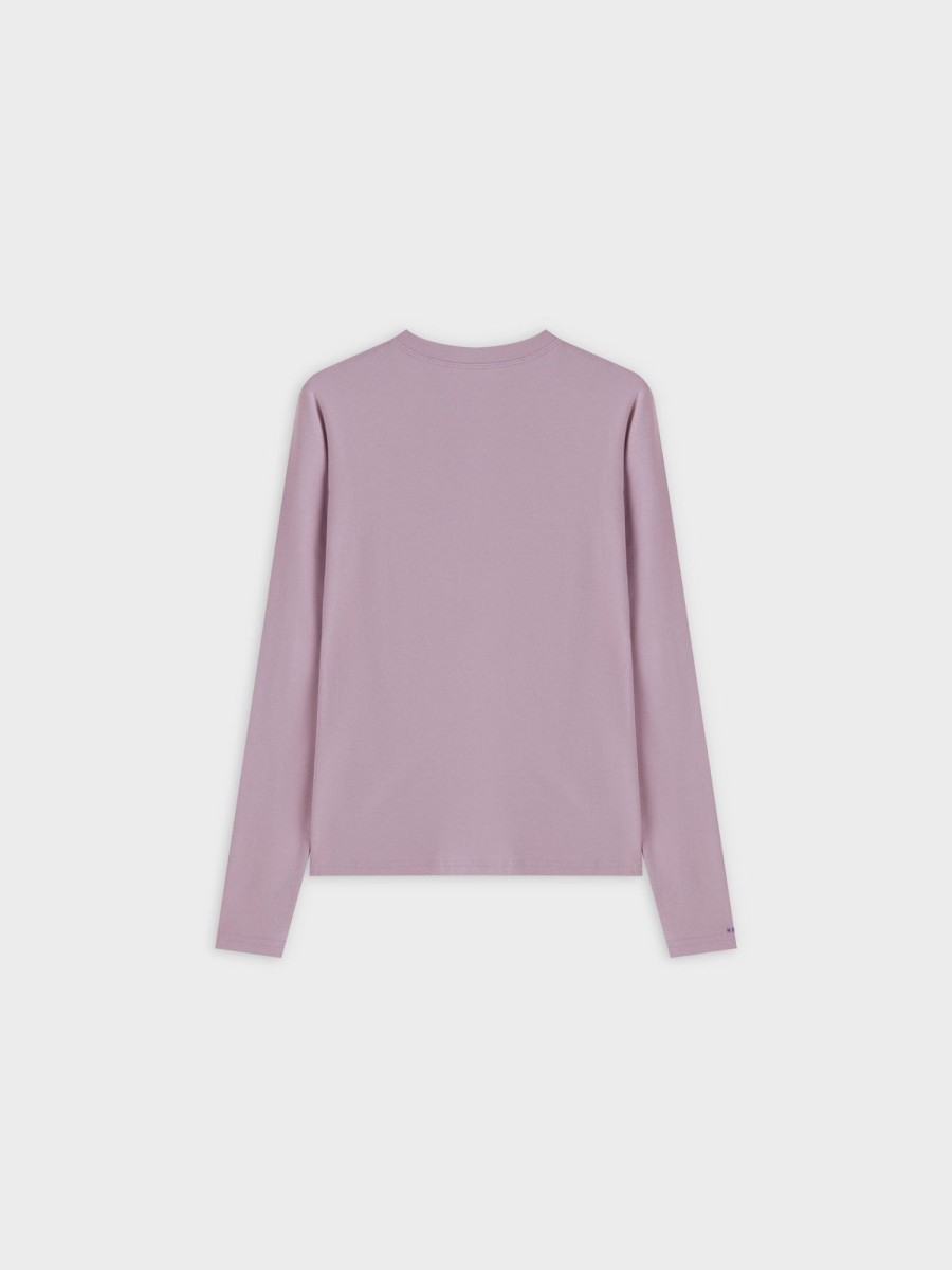 Online Classic Tee Long Sleeve-Lavander Tees