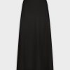 Wholesale Leather Trim Skirt 36"-Black Skirts