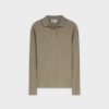 Best Ribbed Collar T-Shirt-Olive Tees