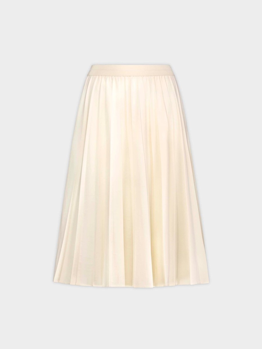 Clearance Pleated Skirt 26"-Vanilla Skirts