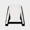 New Side Bomber Shirt-Black/White Teen Tops