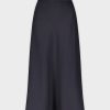 New Classic A-Line Skirt-Navy Skirts