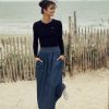 Wholesale Stitched Denim Skirt-Denim Teen Skirts