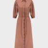 Hot The Tuesday Dress-Brown Dresses