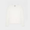 Wholesale Wide Ribbed Sweater-White Tops