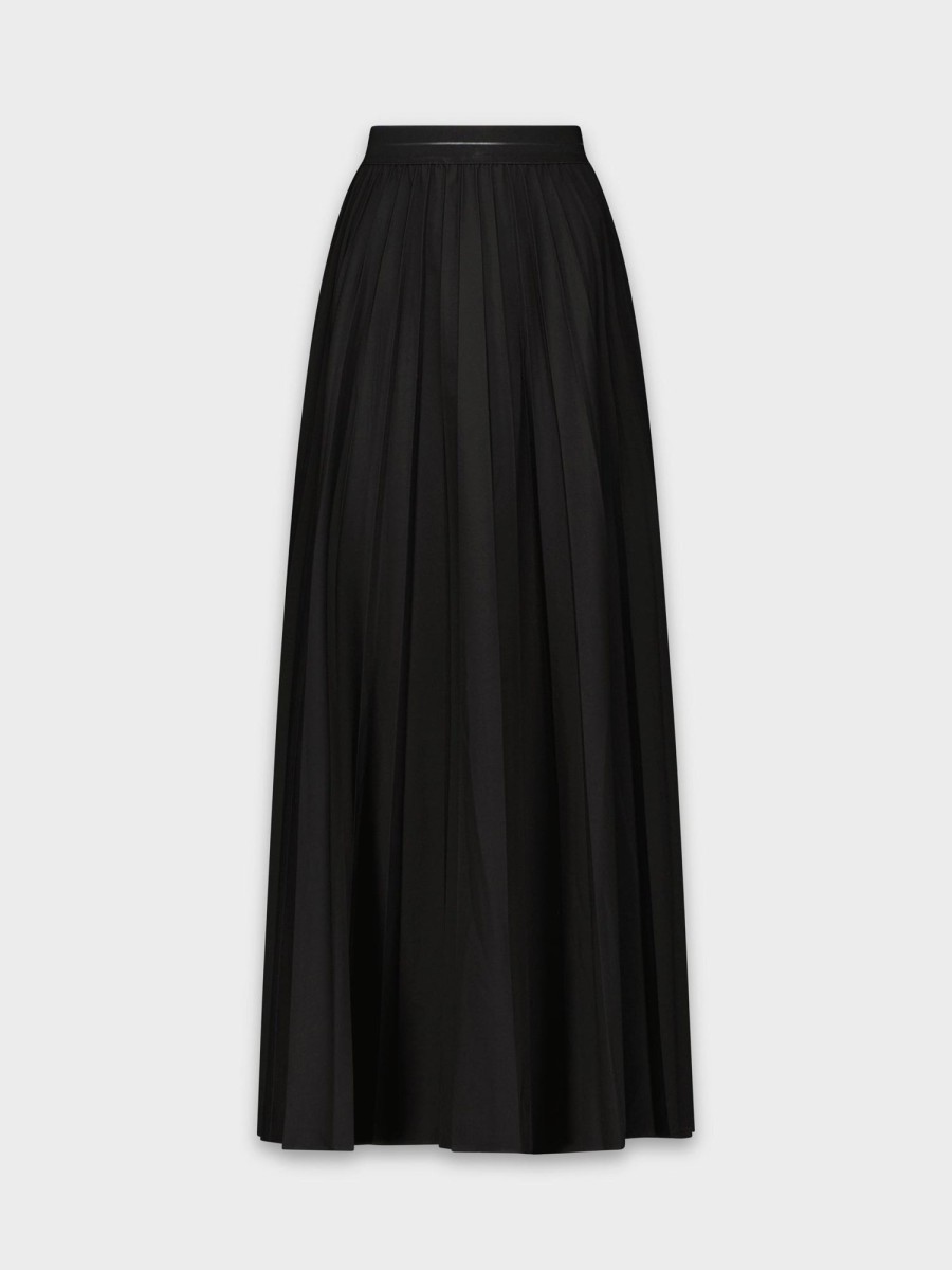 Best Pleated Skirt 37"-Black Skirts